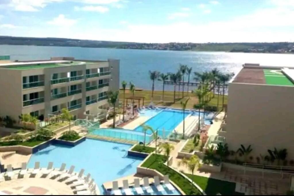 Flat De Luxo Em Um Resort! Brezilya Dış mekan fotoğraf