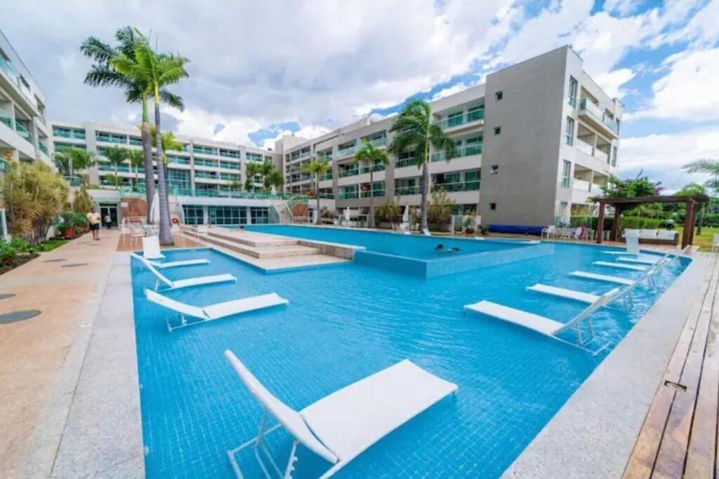 Flat De Luxo Em Um Resort! Brezilya Dış mekan fotoğraf